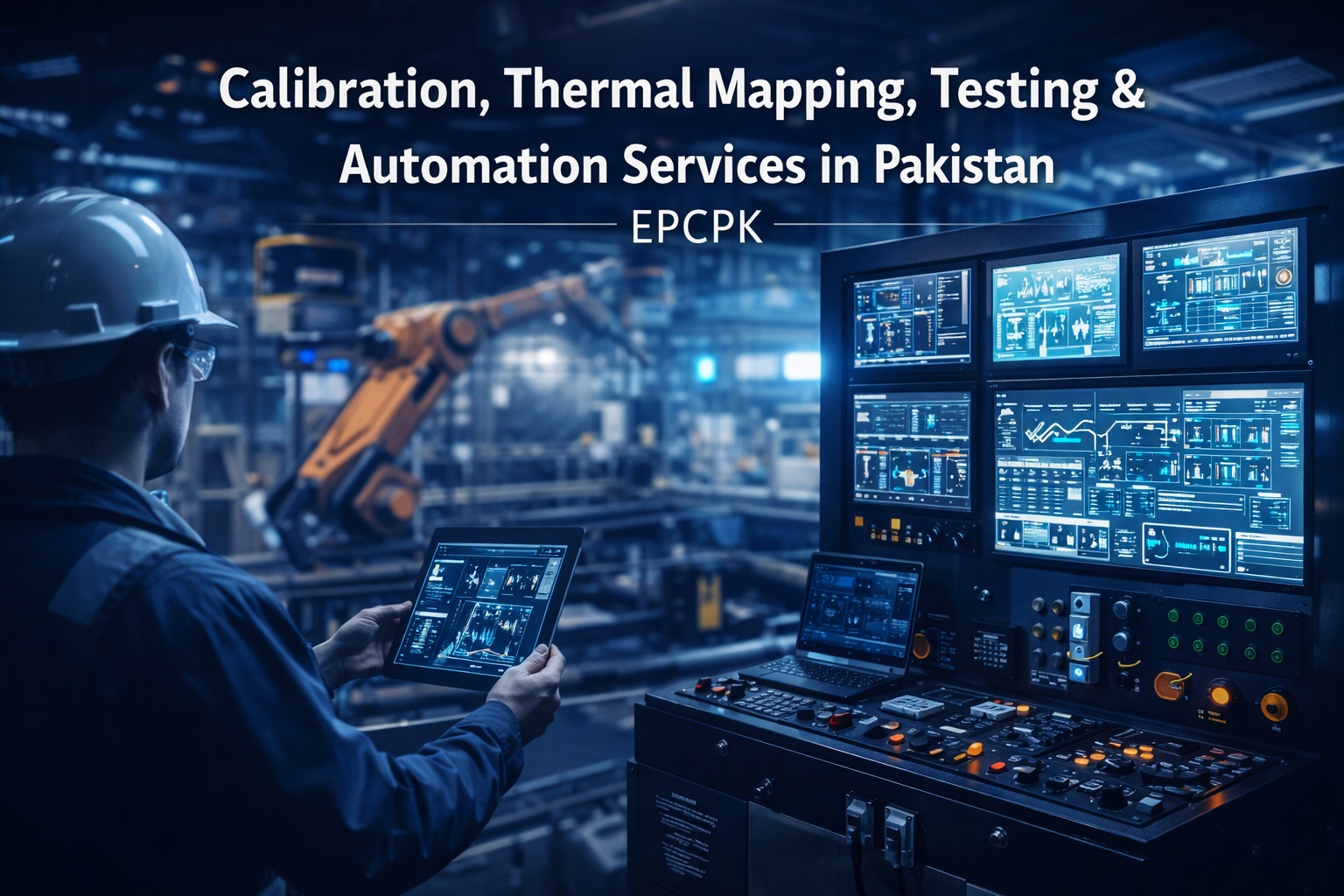 industrial automation ,CALIBRATION ,THERMAL MAPPINGat work in pakistan